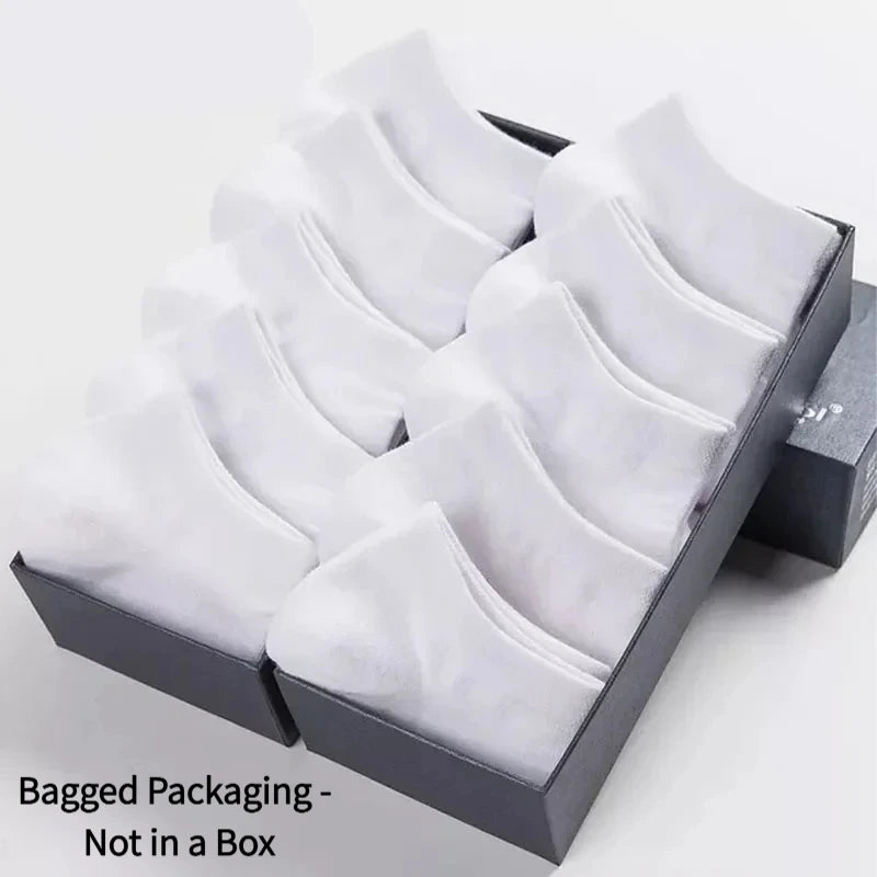 Unisex cotton ankle socks multi-pack mixed colors