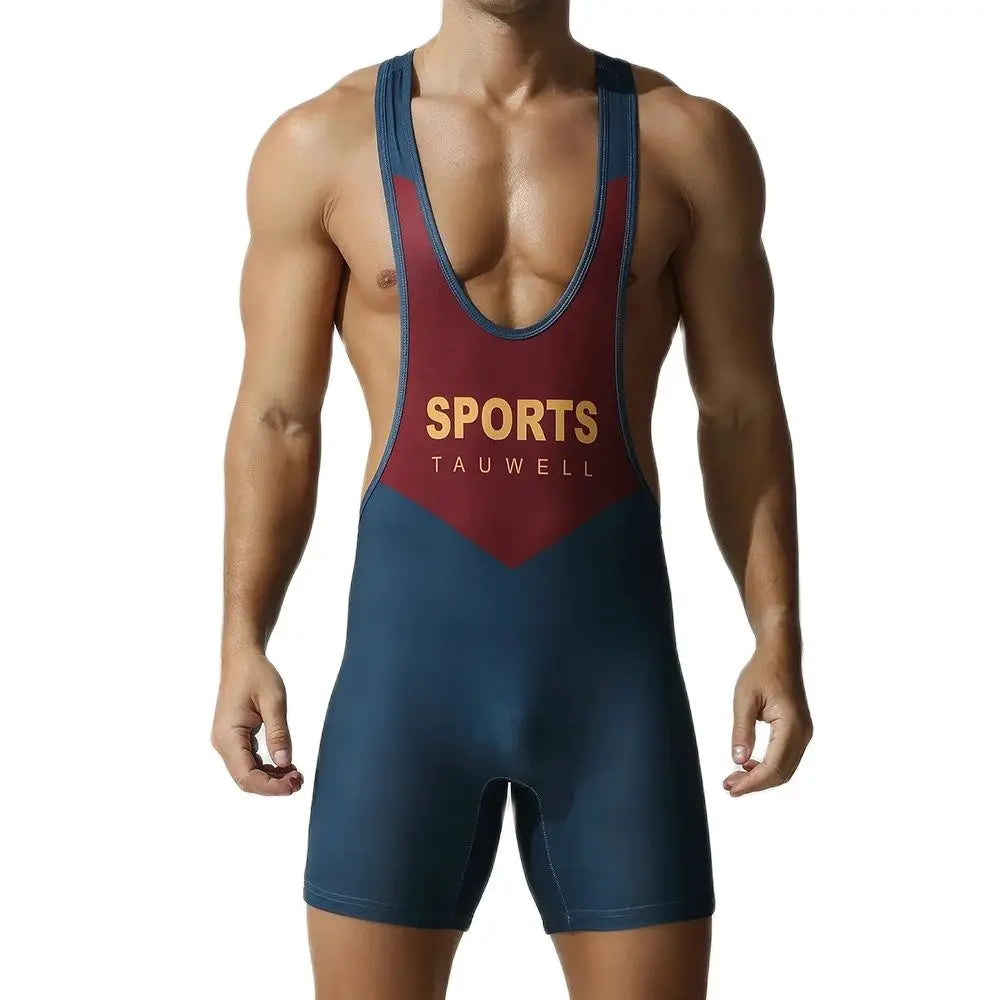 Seamless gym bodysuit worn during workout