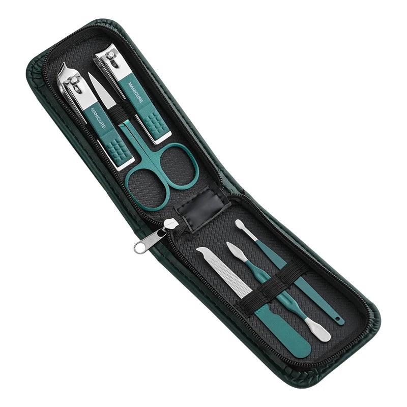 6-Piece Portable Manicure Nail Scissors Set