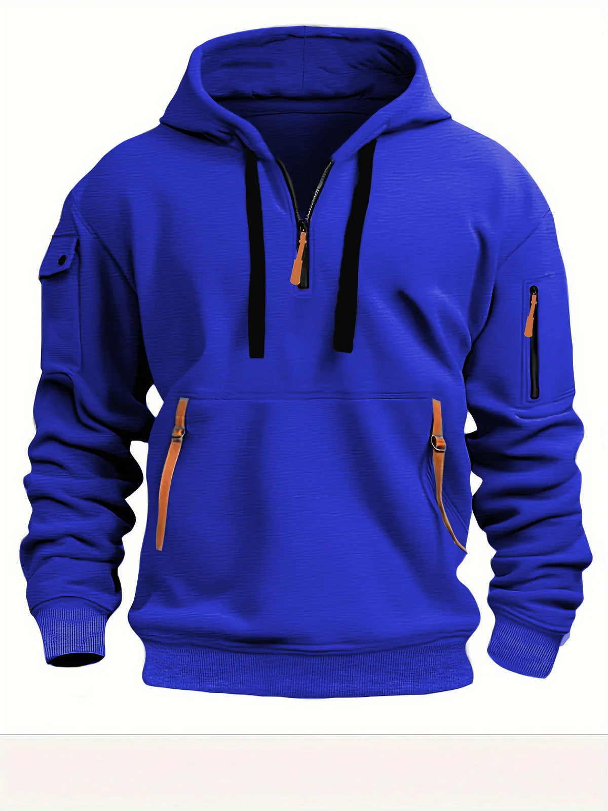 Casual sports hoodie front view
