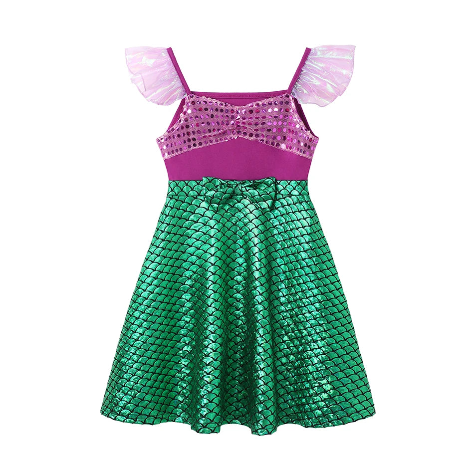 Girls princess cosplay dress embellishment detail