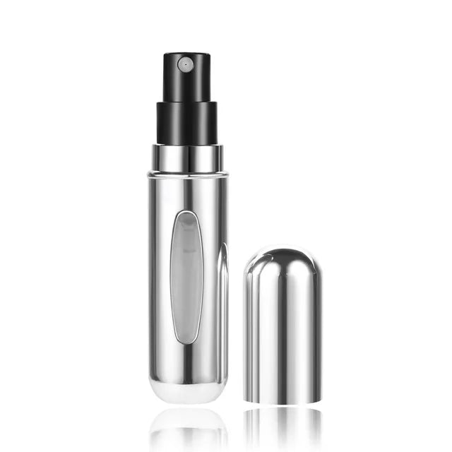 Refillable perfume sample bottle size comparison